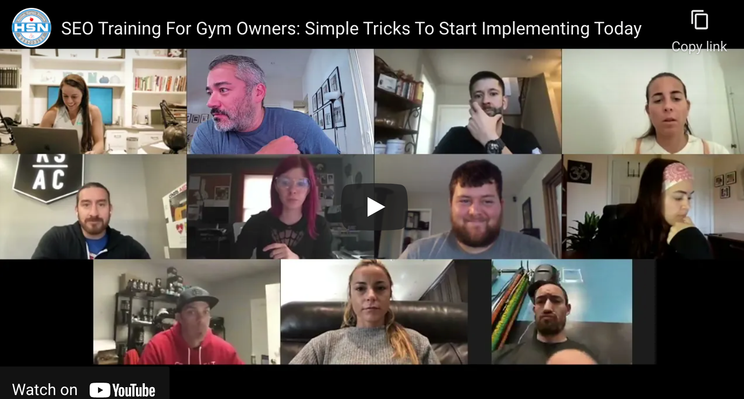 Replay: Local SEO Hacks for Your Boutique Gym with HSN Nutrition